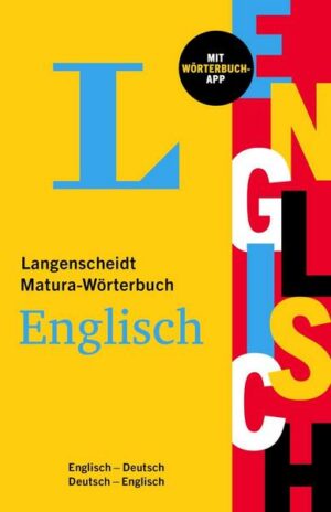 Langenscheidt Matura-Wörterbuch Englisch