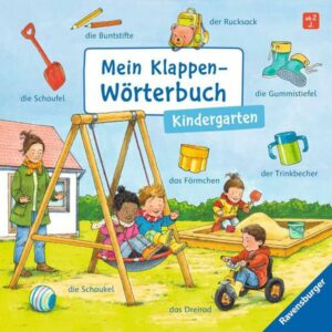 Mein Klappen-Wörterbuch: Kindergarten