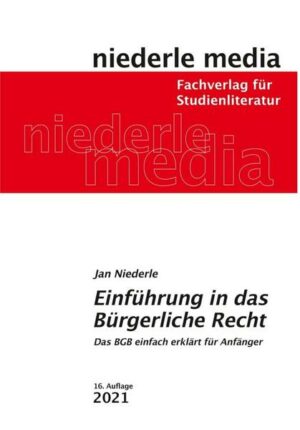 Einführung in das Bürgerliche Recht - 2021