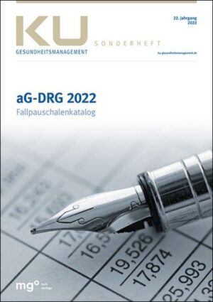 AG-DRG Fallpauschalenkatalog 2022