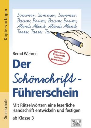 Der Schönschrift-Führerschein