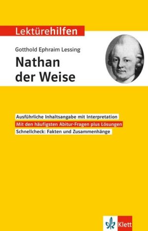 Klett Lektürehilfen Gotthold Ephraim Lessing