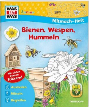 WAS IST WAS Junior Mitmach-Heft Bienen