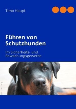 Führen von Schutzhunden