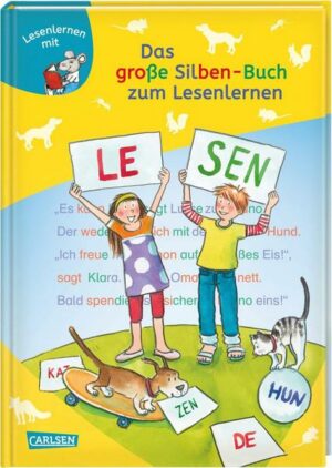 LESEMAUS zum Lesenlernen Sammelbände: Das große Silben-Buch zum Lesenlernen