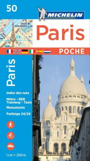 Paris Pocket - Michelin City Plan 50