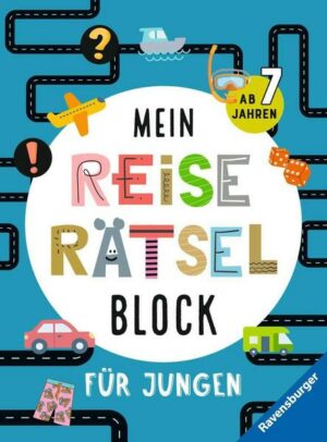 Mein Reise-Rätselblock für Jungen