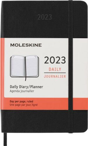 Moleskine 12 Monate Tageskalender 2023