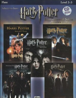 Harry Potter Instrumental Solos (Movies 1-5) - Level 2-3