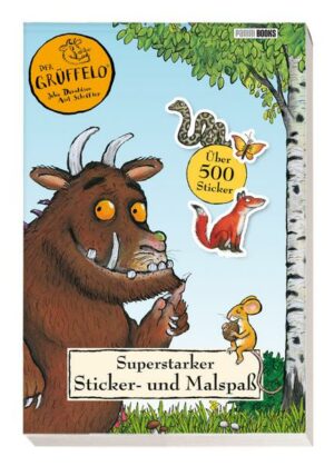 Der Grüffelo: Superstarker Sticker- und Malspaß