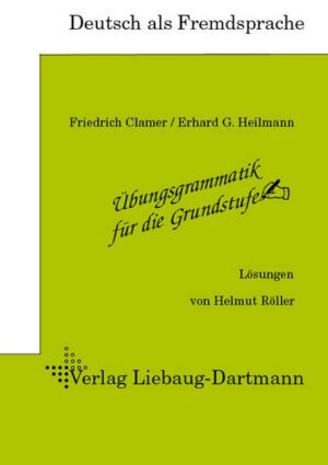 Übungsgrammatik für die Grundstufe