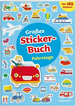 Großes Sticker-Buch Fahrzeuge