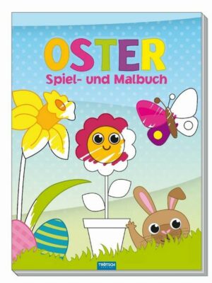 Ostern Spiel- und Malbuch