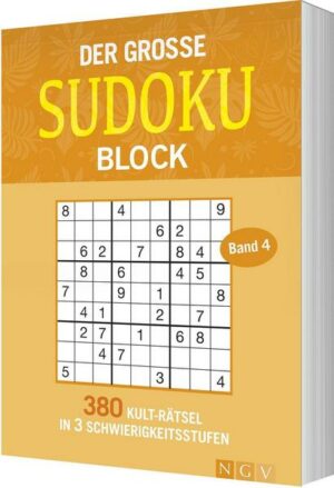 Der große Sudokublock Band 4