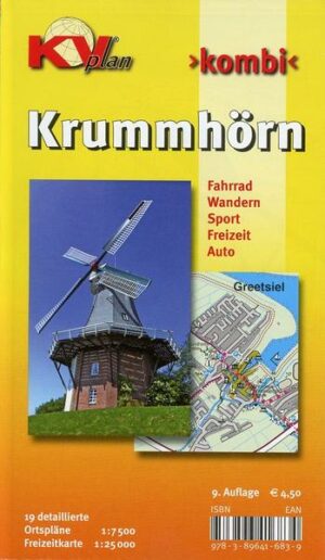 Krummhörn & Greetsiel (mit 19 Detailkarten)