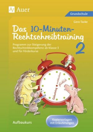 10-Minuten-Rechtschreibtraining für den Unterricht