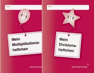 Mein Multiplikationsheftchen und mein Divisionsheftchen