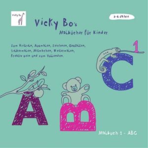 Malbuch ABC. 3-6 Jahre