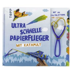 Ultra schnelle Papierflieger mit Katapult