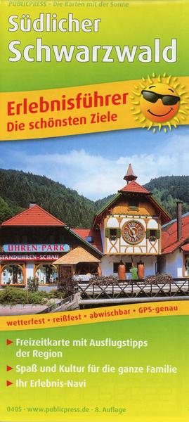Südlicher Schwarzwald 1:170 000