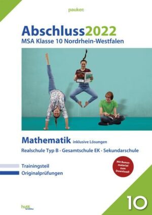 Abschluss 2022 - Mittlerer Schulabschluss Nordrhein-Westfalen Mathematik Realschule