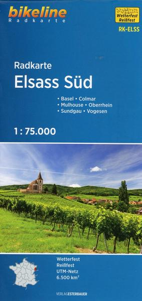 Bikeline Radkarte Elsass Süd (ELS03) 1 : 75.000