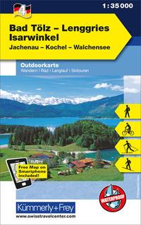 KuF Deutschland Outdoorkarte 04 Bad Tölz