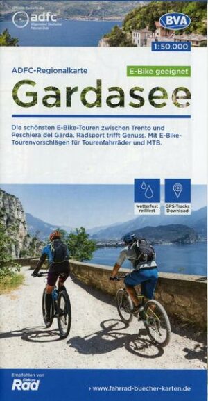 ADFC-Regionalkarte Gardasee