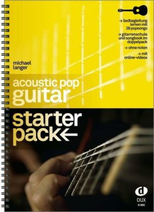 Acoustic Pop Guitar Starter Pack
