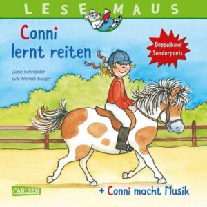 LESEMAUS 206: 'Conni lernt reiten' + 'Conni macht Musik' Conni Doppelband