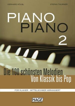 Piano Piano 2 mittelschwer (mit 4 CDs)