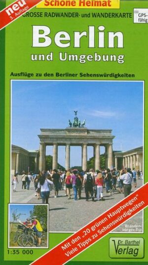 Berlin und Umgebung 1 : 35 000. Große Radwander- und Wanderkar