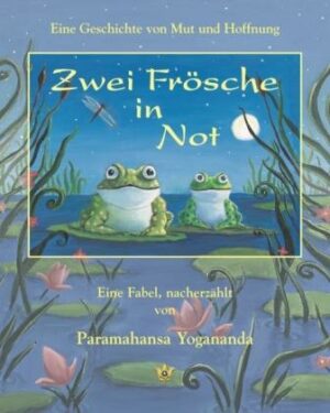 Zwei Frösche in Not