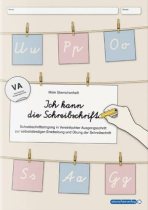 Ich kann die Schreibschrift in VA - Schreiblehrgang