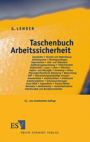 Taschenbuch Arbeitssicherheit