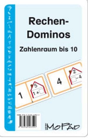 Rechen-Dominos: Zahlenraum bis 10