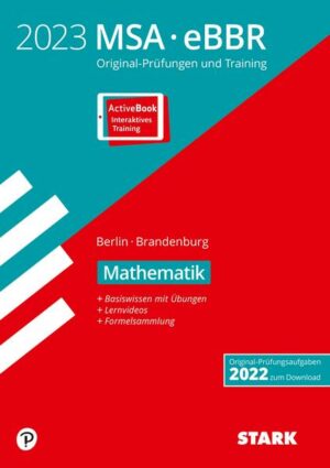 STARK Original-Prüfungen und Training MSA/eBBR 2023 - Mathematik - Berlin/Brandenburg