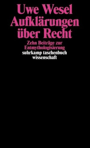 Aufklärungen über Recht