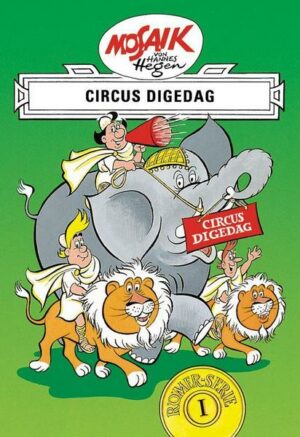 Mosaik von Hannes Hegen: Circus Digedag