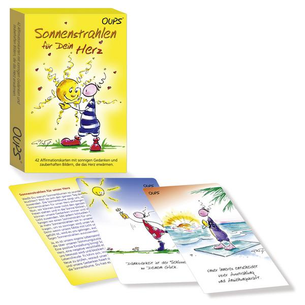 Oups Karten - „Sonnenstrahlen für unser Herz”