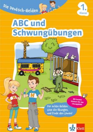 Die Deutsch-Helden ABC und Schwungübungen 1. Klasse
