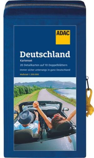 ADAC KartenSet Deutschland 2021/2022 1:200.000