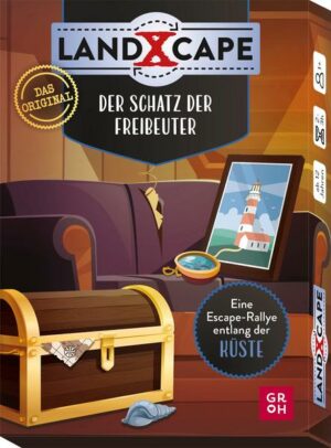 LandXcape - Der Schatz der Freibeuter: Eine Escape-Rallye entlang der Küste von Nord- & Ostsee