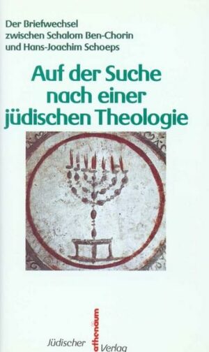 Auf der Suche nach einer jüdischen Theologie