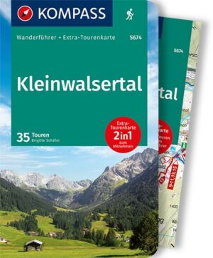 KOMPASS Wanderführer 5674 Kleinwalsertal