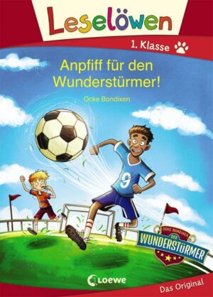 Leselöwen 1. Klasse - Anpfiff für den Wunderstürmer!