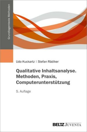 Qualitative Inhaltsanalyse. Methoden