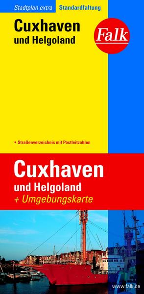 Falk Stadtplan Extra Standardfaltung Cuxhaven