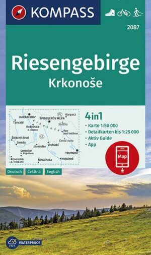 KOMPASS Wanderkarte Riesengebirge