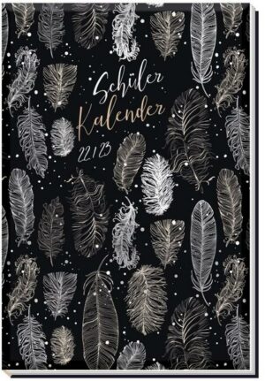 Trötsch Schülerkalender Specials mit Wattierung Feathers 2022/2023
